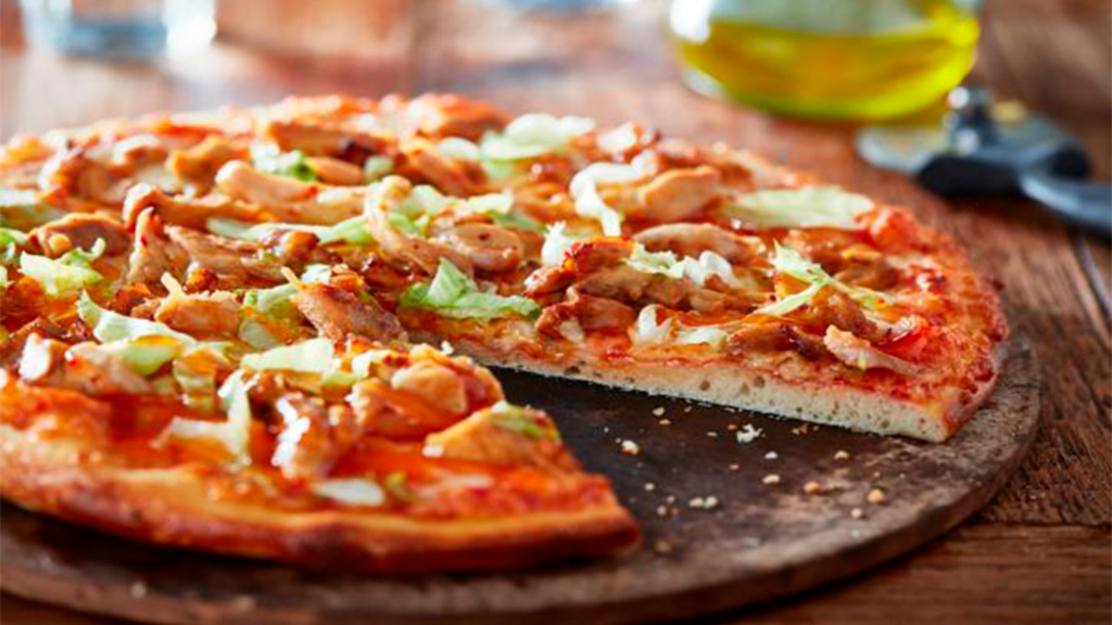 citrus Chili Chicken pizza